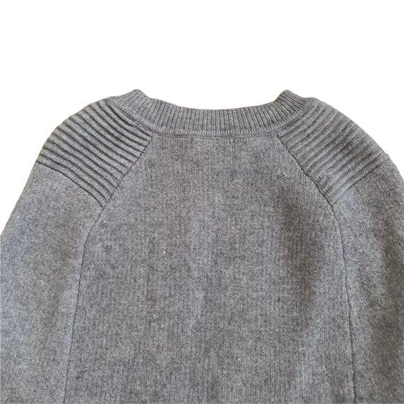 NWT Crosstree Lane Ribbed Military Poncho OS - Picture 3 of 7